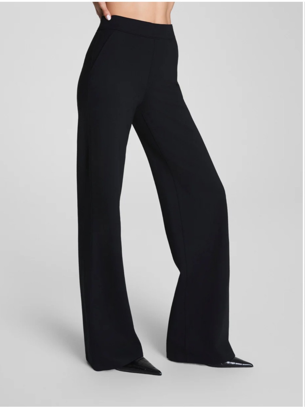 SPANXsupersmooth® PerfectFit Ponte Wide Leg Pant - Picture 2 of 10